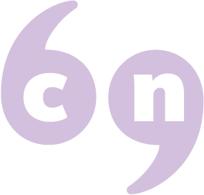 Charles Nove logo icon in lilac.